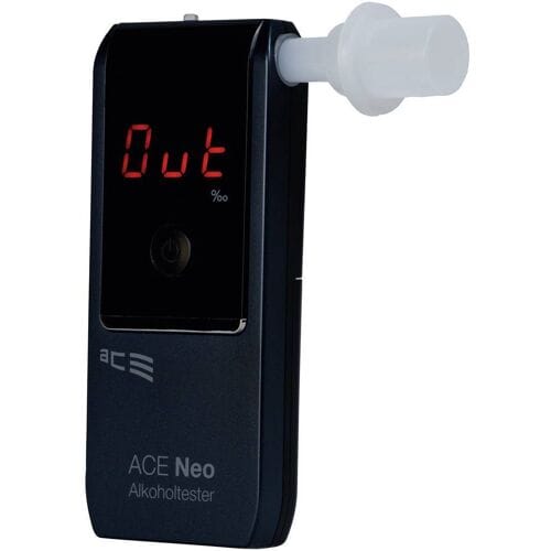 ACE Neo Alcoholtester Navy 0 tot 4 ‰ Incl. display