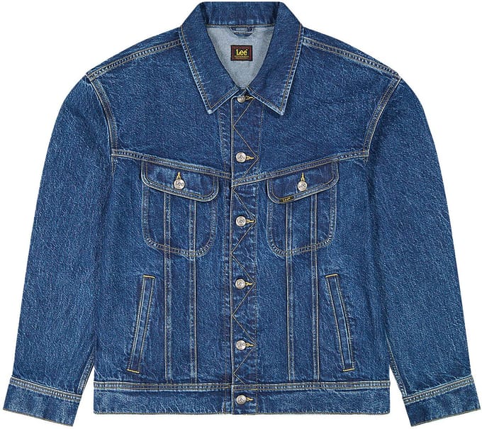 LEE RELAXED RIDER JACKET INDIGO WARP RELAXED HEREN