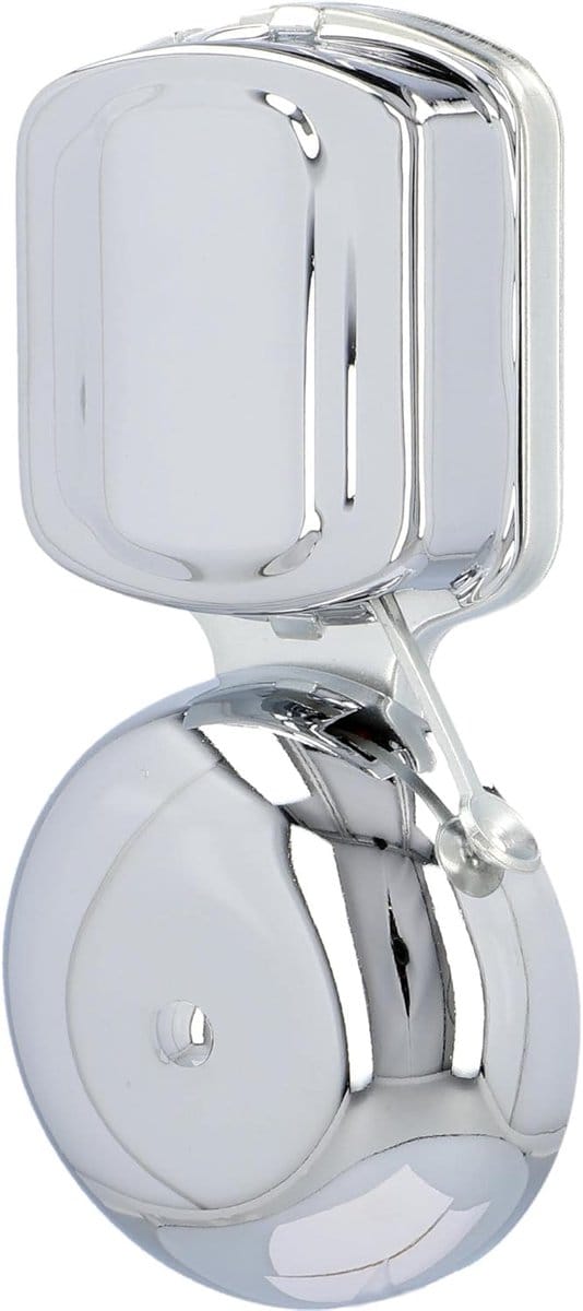 Dubbele Spoel Bel - Luid Geluid - Veiligheid Verhoging - 80 Decibel Volume - 8 Volt - Chroom