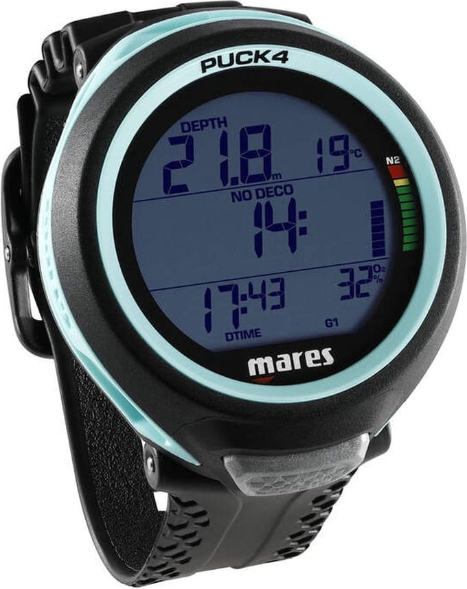 Mares Puck 4 - Duikcomputer - Bluetooth - Compact