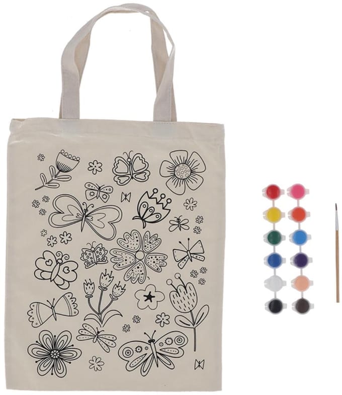 Esschert Design inkleurtas vlinders kleurplezier voor kinderen.