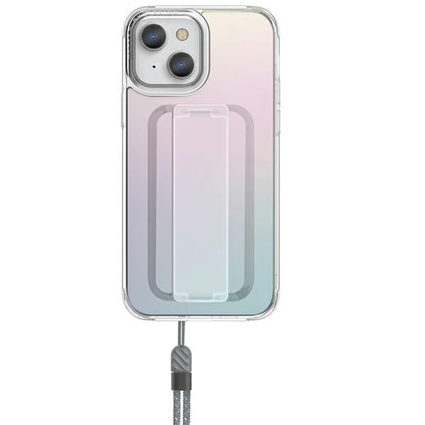 Étui pour iPhone 13 UNIQ Heldro avec sangle Iridescente
