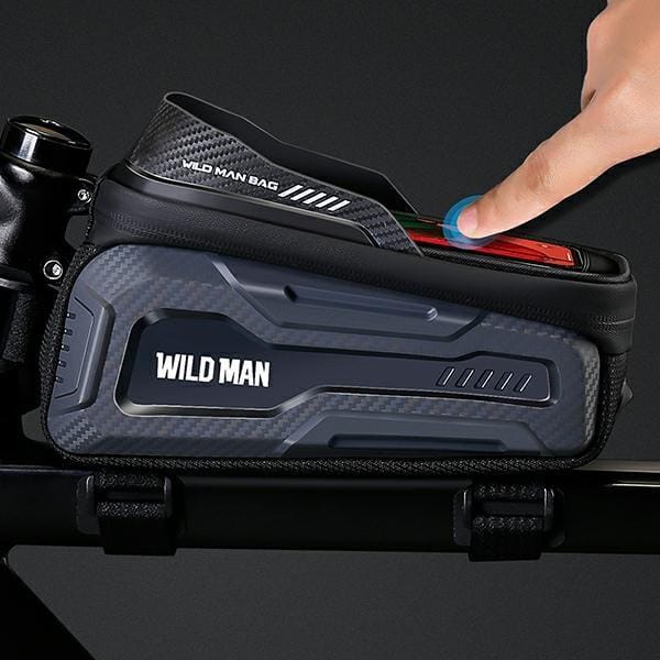 Wildman M20 Serie - Waterdichte Fietstas - 1L - Groen - Verstevigde Constructie