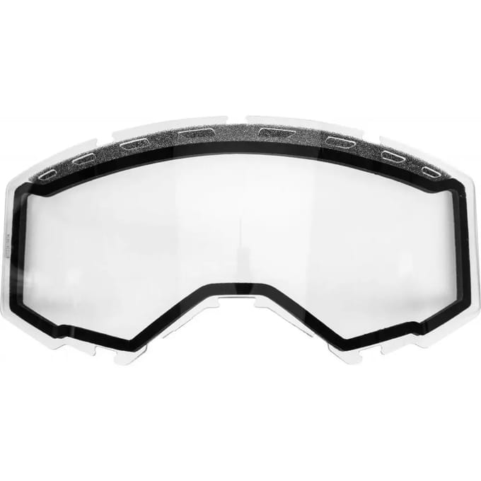 Dubbel schermmasker met ventilatie Fly Racing