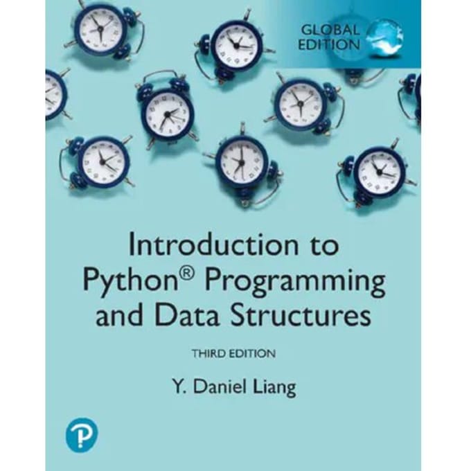 Introduction To Python Programming And Data Structures, Global Edition - Liang, Y.