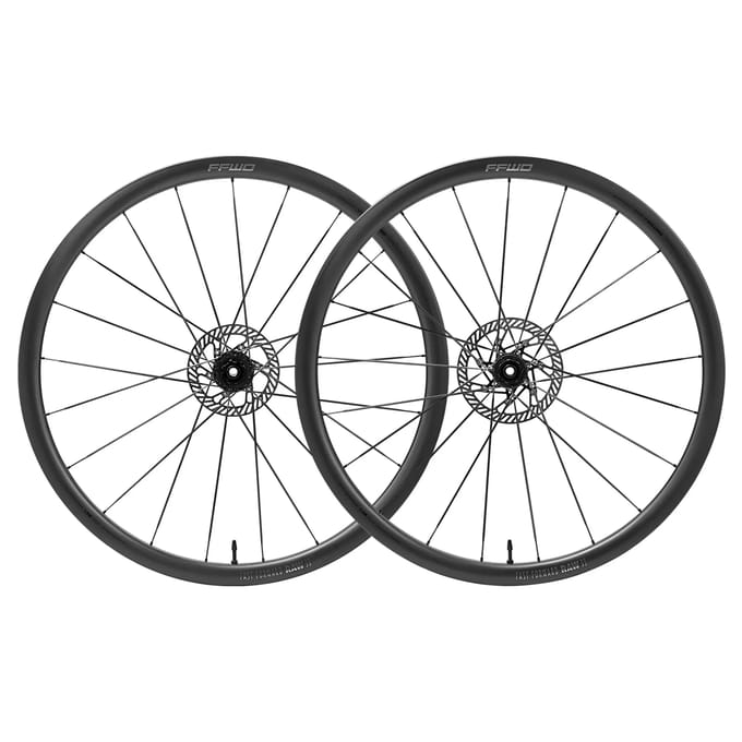 Paar tlr schijfwielen Fast Forward Raw 33 - Ceramicspeed/Shimano
