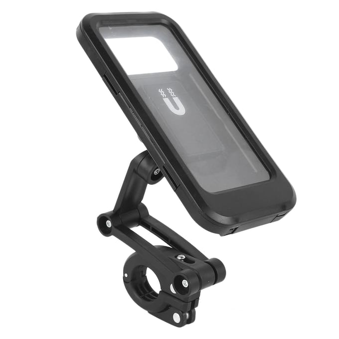 Support de téléphone de vélo étanche Flexible Multifonctionnel Universel Support de téléphone de guidon de moto gray