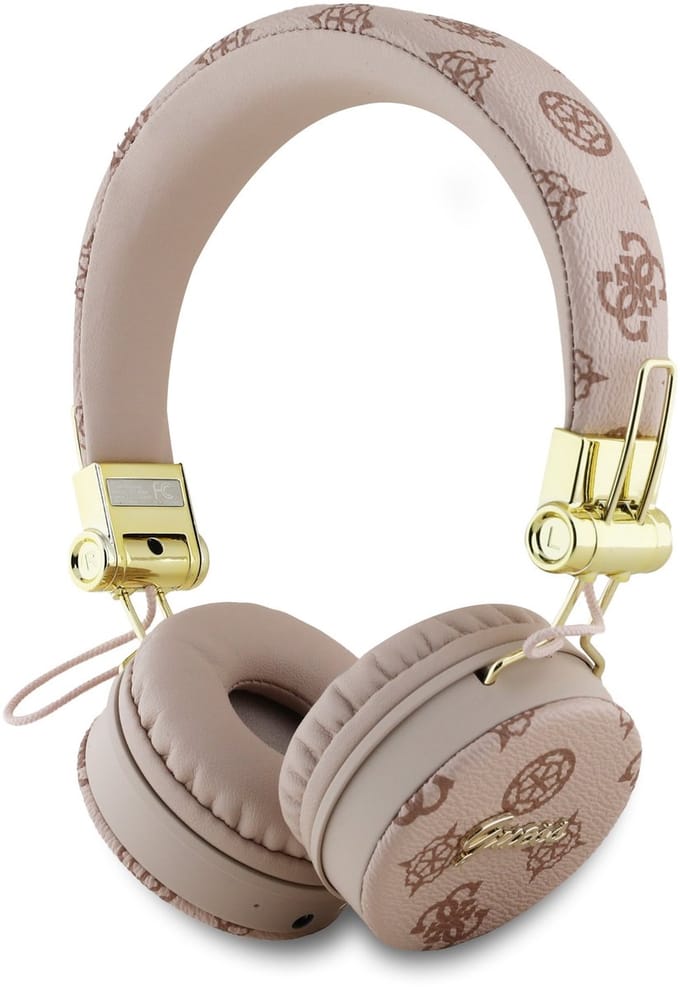 Guess Headphone Koptelefoon Peony Script round-fast charging- bluetooth-high quality- hands free - designer- brand