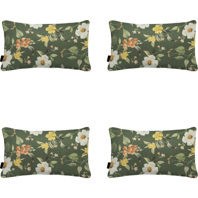 Madison - Sierkussen Julliete - Multikleur - 30x50x10cm - Set van 4