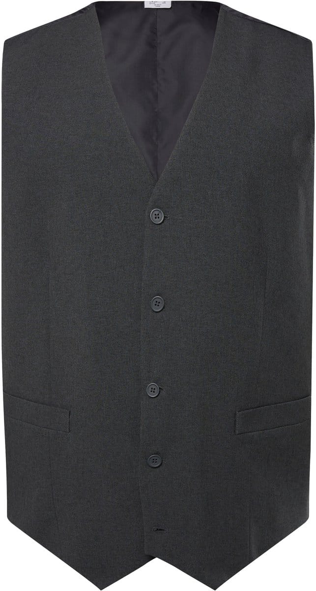 Men Plus - Heren - Vest mix & match Malaga - Grijs - Maat 54