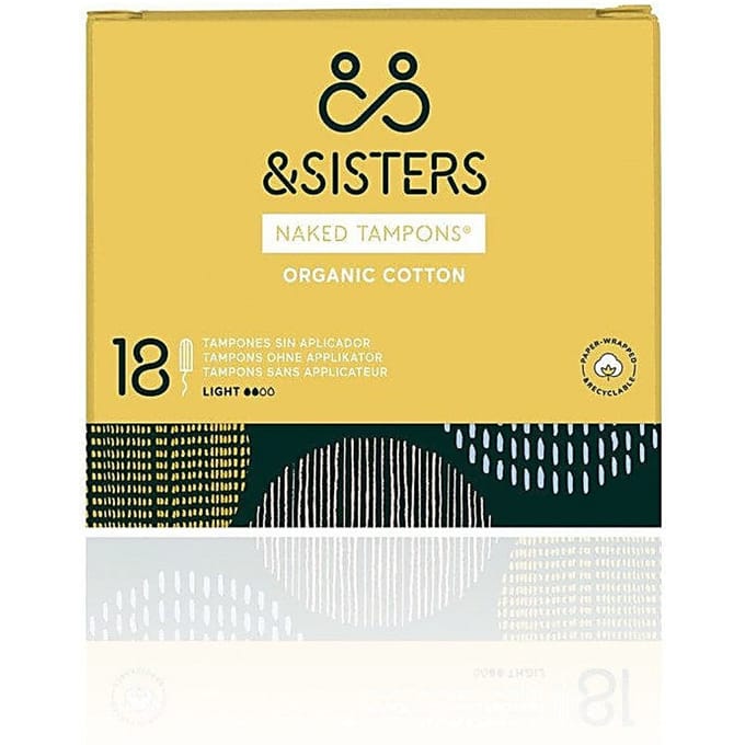 &Sisters Naked Tampons - Light 18