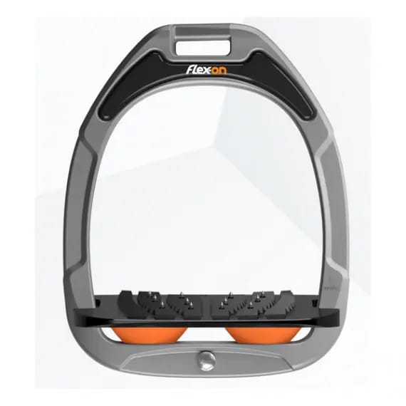 Ingebouwde Grip Aluminium/Zwart/Oranje Flex-On Green Composite