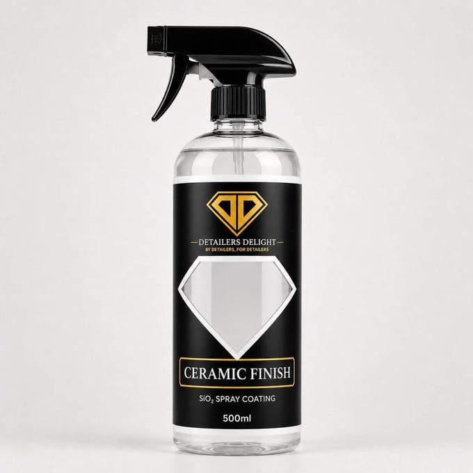 DETAILERS DELIGHT CERAMIC FINISH – SIO₂ SPRAY COATING 500ML