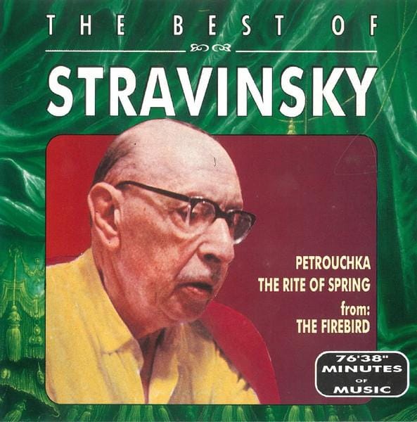 CD IGOR STRAVINSKY - Best of Stravinsky, de CD55130 Classica 1995 Japan Soul/Funk Gebruikt brown