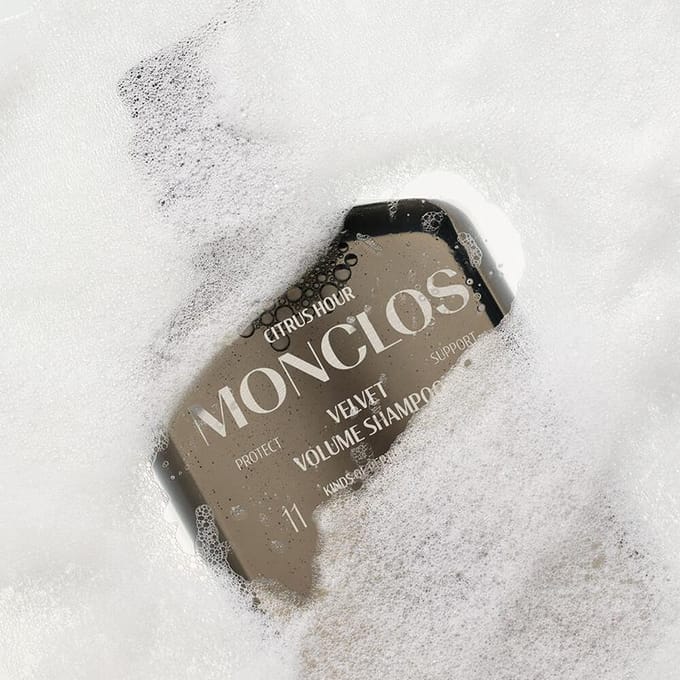 [MONCLOS] Shampooing Volume Velours 300ml gray