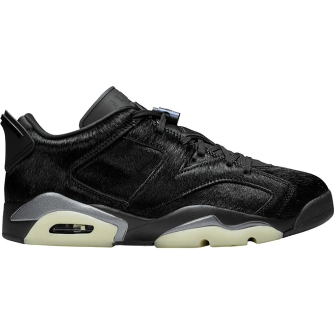 Jordan Retro 6 Sneakers Dames - Zwart - Maat 38.5 - Leer