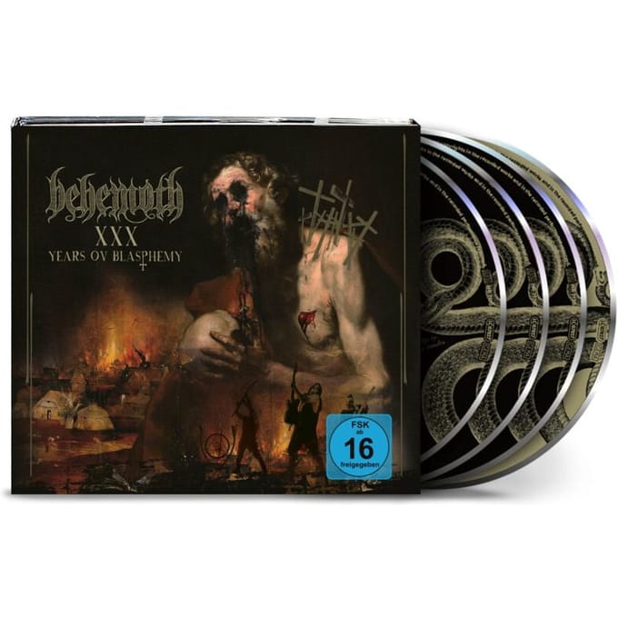 Behemoth CD - XXX Years ov Blasphemy - voor Geen - standaard