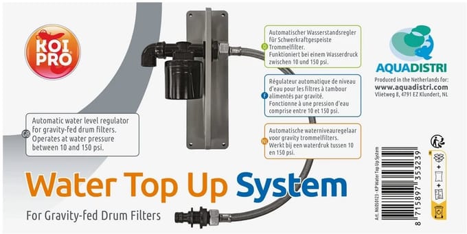 Koi Pro Waterbijvul Systeem