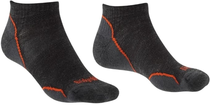 Bridgedale Heren Wandelsokken Sneaker Ultralight T2 Antraciet