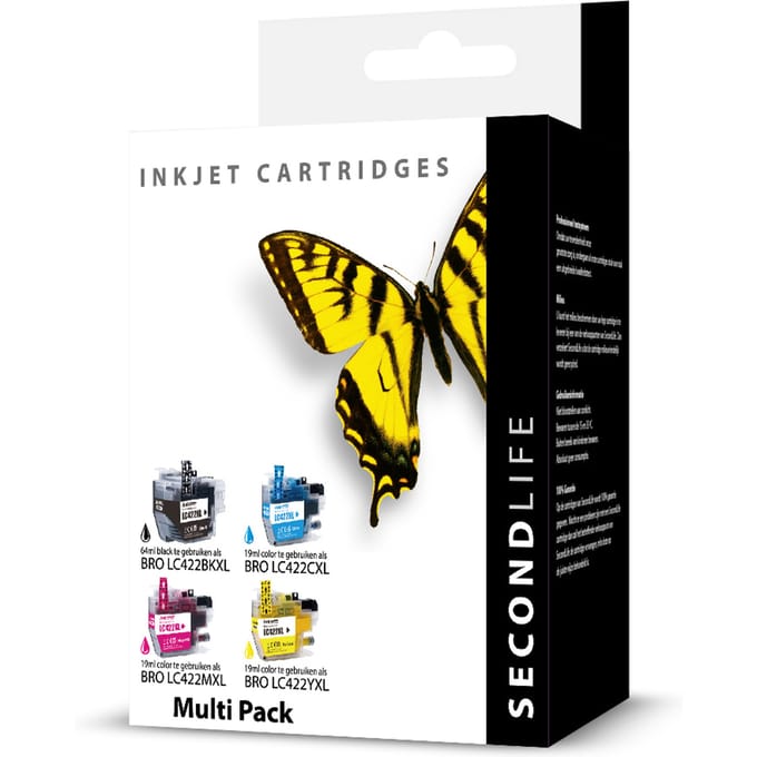SecondLife - Multipack Brother LC 422 XL