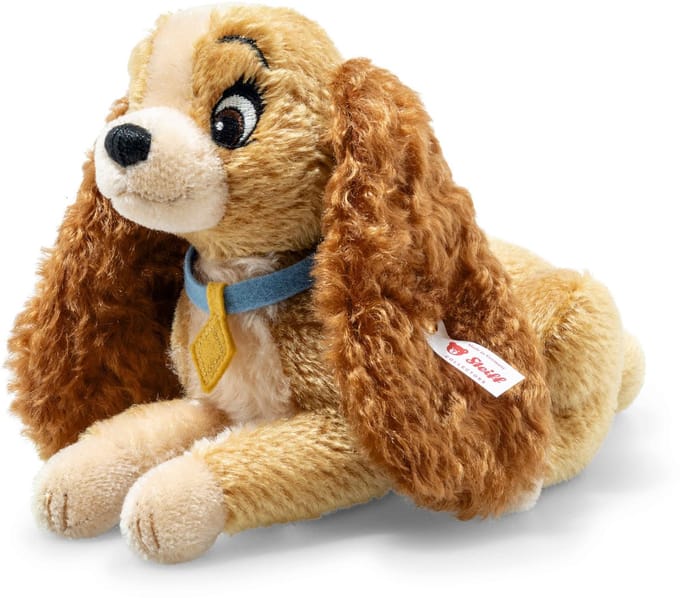 Steiff knuffel Lady 20 cm bruin - luxe mohair speelgoed.