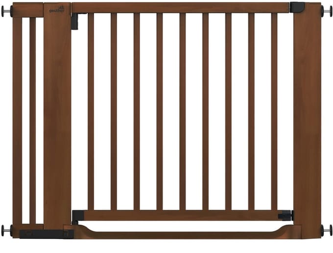 Geuther Easylock Verlengstuk - Hout - 10 cm - Walnut