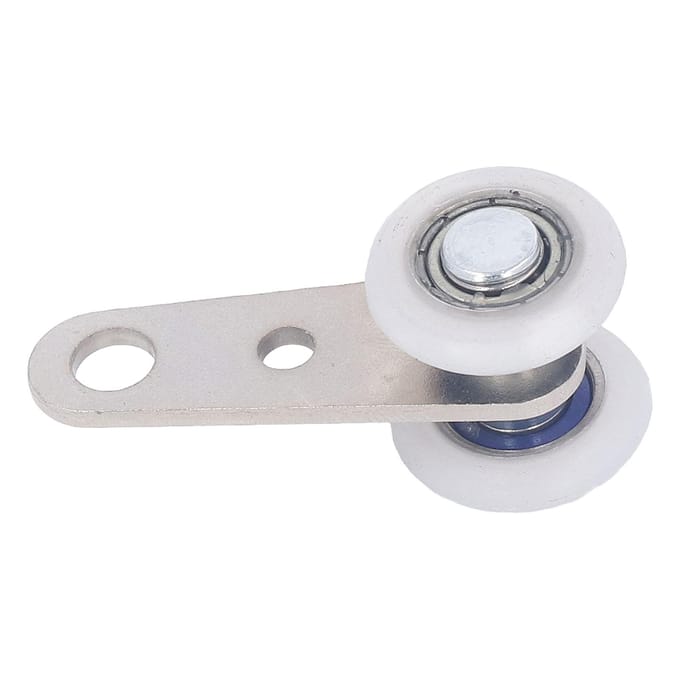 10 stuks Katrol RVS Nylon Lager Katrolblok met 2 Nylon Wielen 19mm Diameter 44mm