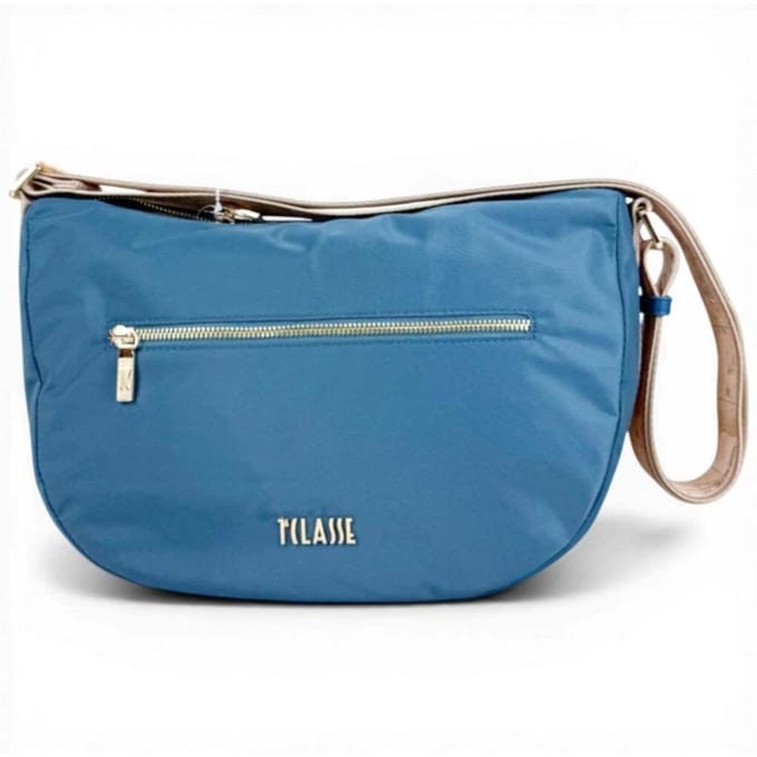 Alviero Martini 1 Classe Breeze Nylon Dames Blue Pacific schoudertas in stof
