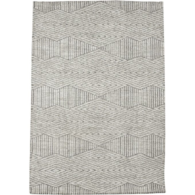 LABEL51 Vloerkleed Cosy Grijs Synthetisch 200x300cm