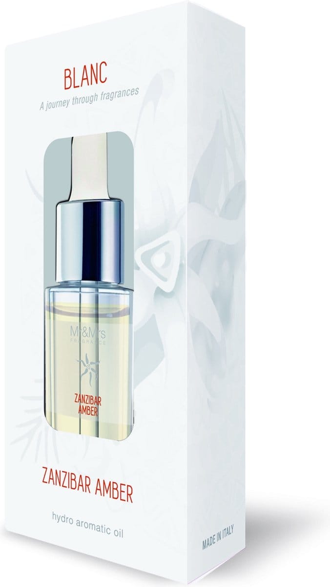 Mr&Mrs Fragrance Geurolie Blanc - Zanzibar Amber