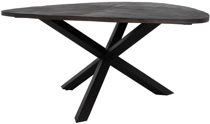 Tower Living - Trivero eettafel - 150 cm - olijfbruin