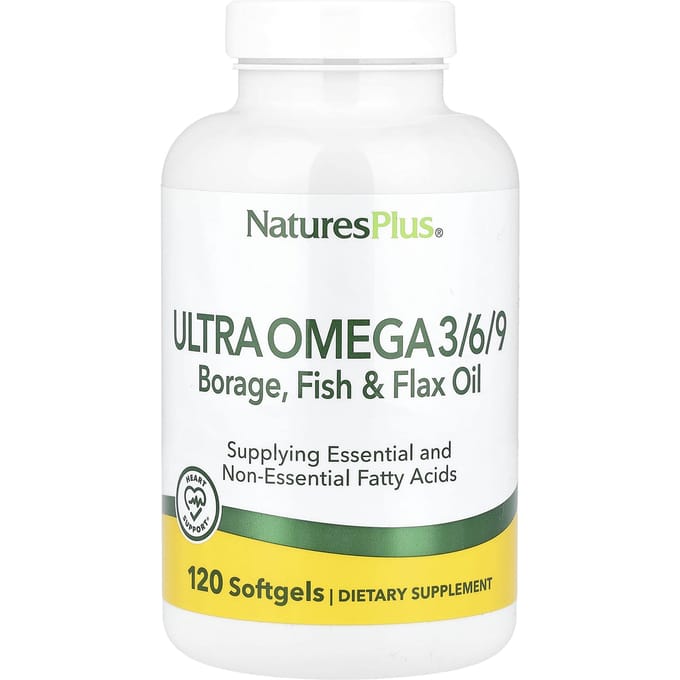 Ultra Omega 3/6/9, 120 Softgels