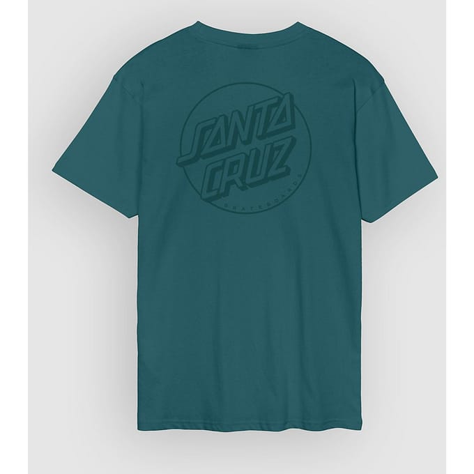 Santa Cruz Tonal Opus Dot Stripe T-Shirt blauw