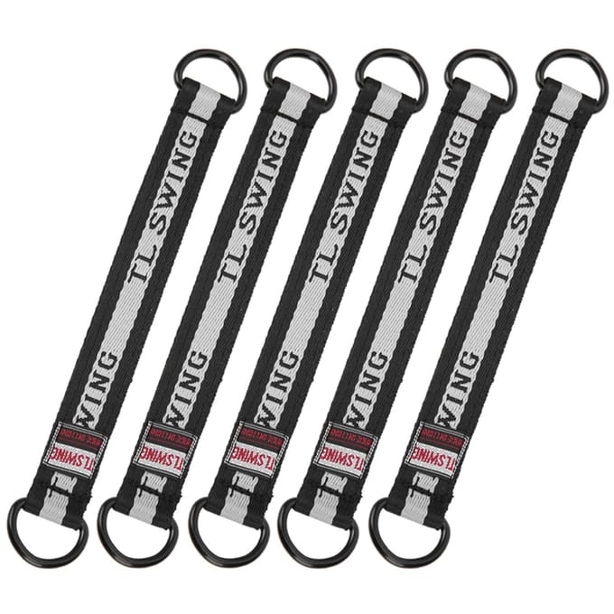 5 stuks 24cm Schommel Verbindingsriem Buiten Binnen Hangstoel Schommel Accessoires gray