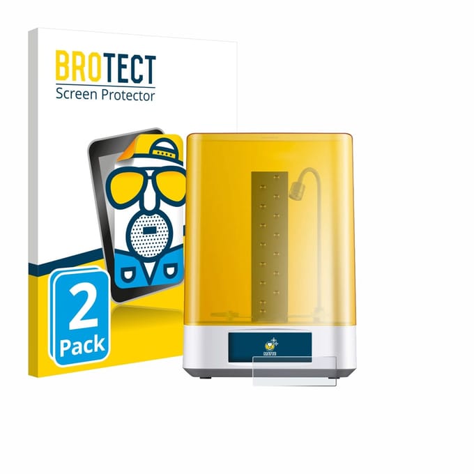 BROTECT - Screenprotector voor Anycubic Wash & Cure 3 Plus - Folie Beschermfolie matte 2 Stuks