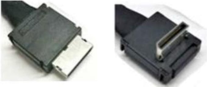 Intel OCuLink Cable Kit Server Board HSBP OCuLink Zwart