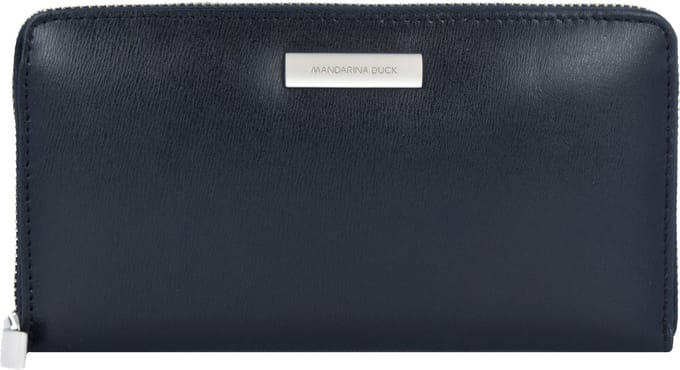 MANDARINA DUCK Portemonnee Hera 3.0 Zip Around Wallet Black Zwart
