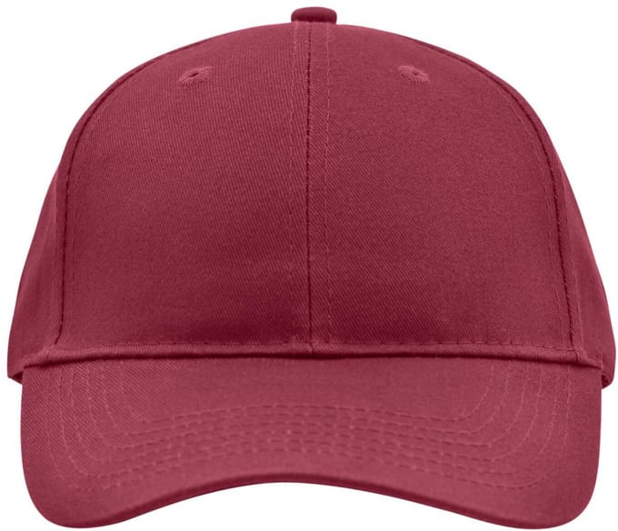 Myrtle Beach Baseball cap - bordeaux rood - 6-panel - volwassenen - casual / sport pet