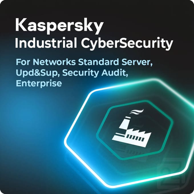 Kaspersky Industrial CyberSecurity for Networks Standard Server, Upd&Sup, Security Audit, Enterprise 1 Jaar Base 1 User