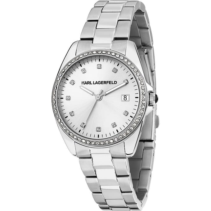 Karl Lagerfeld Round Essentials R0553101510 vrouwen horloge
