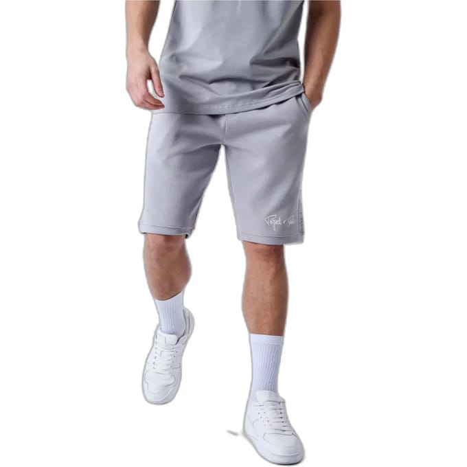 Shorts met geborduurd logo Project X Paris