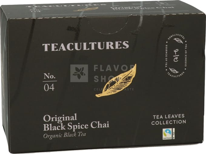 Tea leaves organic Original Black Spice Chai Nr 4