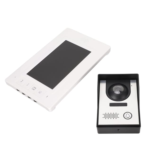 7 Inch Huis Intercom Deurbel Handsfree Nachtzicht Bekabelde Video Deurbel Intercom Systeem voor Thuis