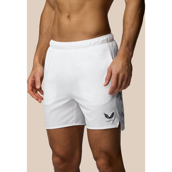 Heren Apex 6" Short Met Binnenslip - Wit