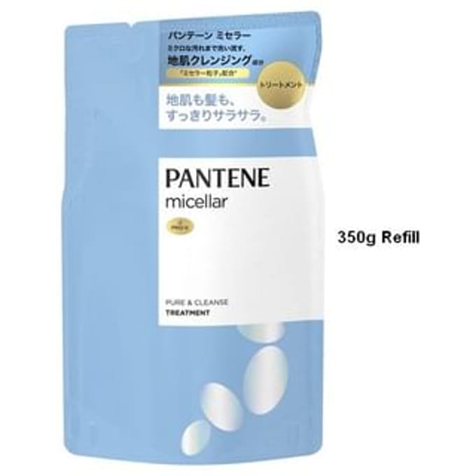 PANTENE Japan - Micellar Pure & Cleanse Treatment 350g Refill