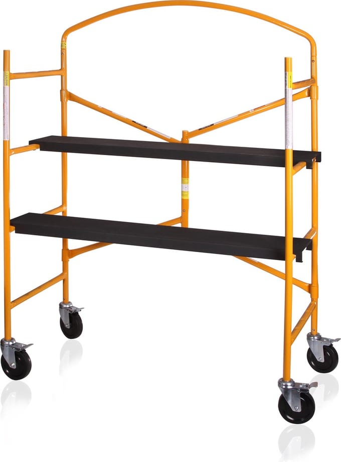 Werkplatform / kamersteiger - 110 x 153 x 53.5 cm - 4 hoogtes