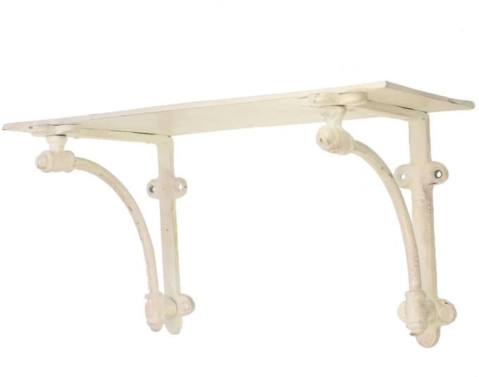 Console creme kleur, 37x18x20cm