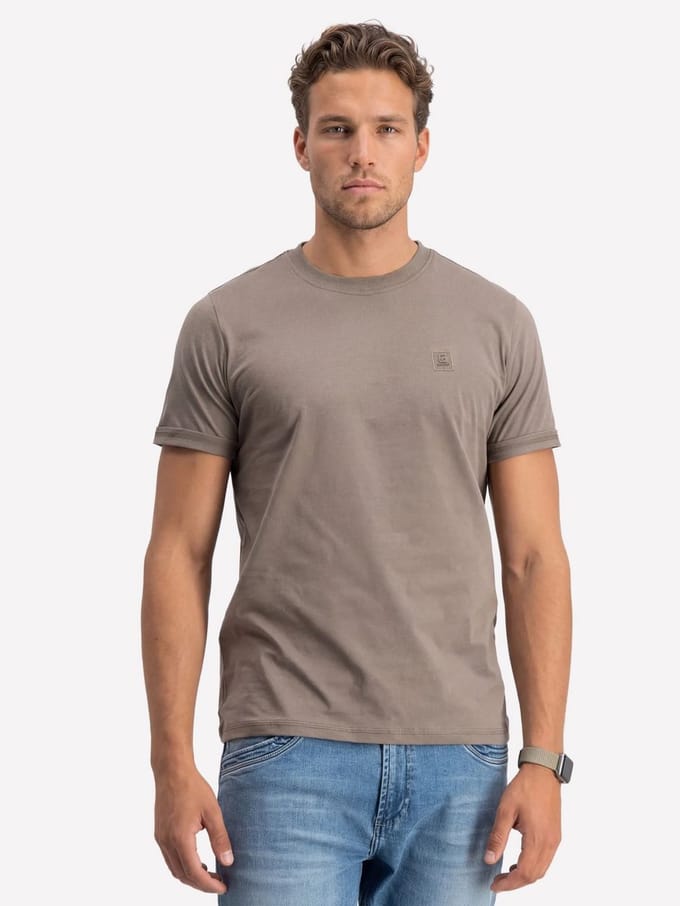Gabbiano - Heren Shirt - Bara - 1565111 - 4232 Wood Brown