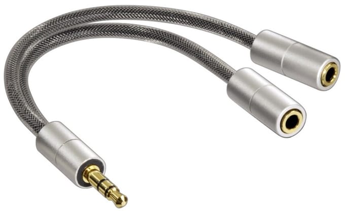 Hama Audio adapter iPad 3.5 mm - 2 x 3.5 mm