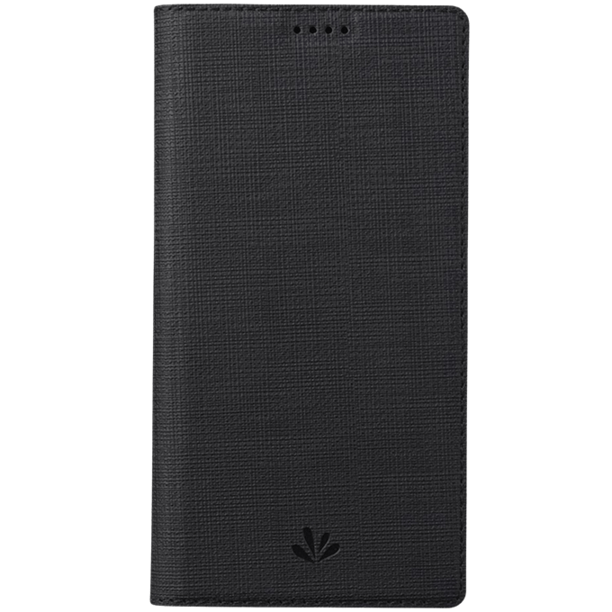 Vili iPhone 12 (Pro) DMX Flip Cover Hoesje Zwart